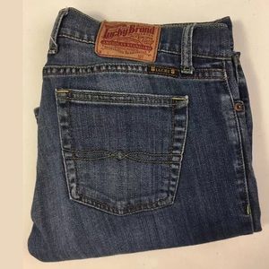 Lucky Brand Size 10/30 Medium Wash Flare Leg Jeans
